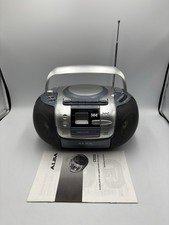 Alba CX532 Portable Stereo Radio CD Cassette Recorder Boombox - FAULTY CD - VGC