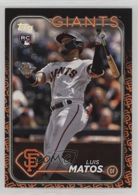 2024 Topps Series 1 Team Color Border Luis Matos #28 02u0