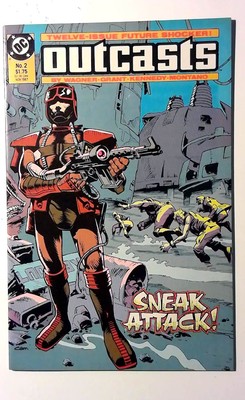 Outcasts #2 (1987) DC Comics Shock 1st Print Comic Book