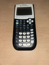 Texas Instruments TI-84 Plus Yellow Graphing Calculator–No Back Cover-Parts Only