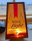 Vintage MICHELOB LIGHT BEER Sign Lighted Works Great  16x10
