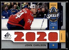 2020-21 SP Game Used NHL All-Star Skills Relic Blends John Carlson 104/150