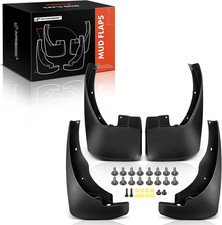 4PC Mud Flaps Splash Guards w/ Hardware 05-23 Nissan Frontier Pickup Black