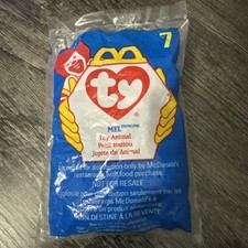 1998 McDonald  s Happy Meal Toy Ty Teenie Beanie Baby Mel 7