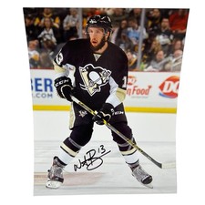Nick Bonino Signed Autographed 8x10 Pittsburgh Penguins Photograph NHL Hockey