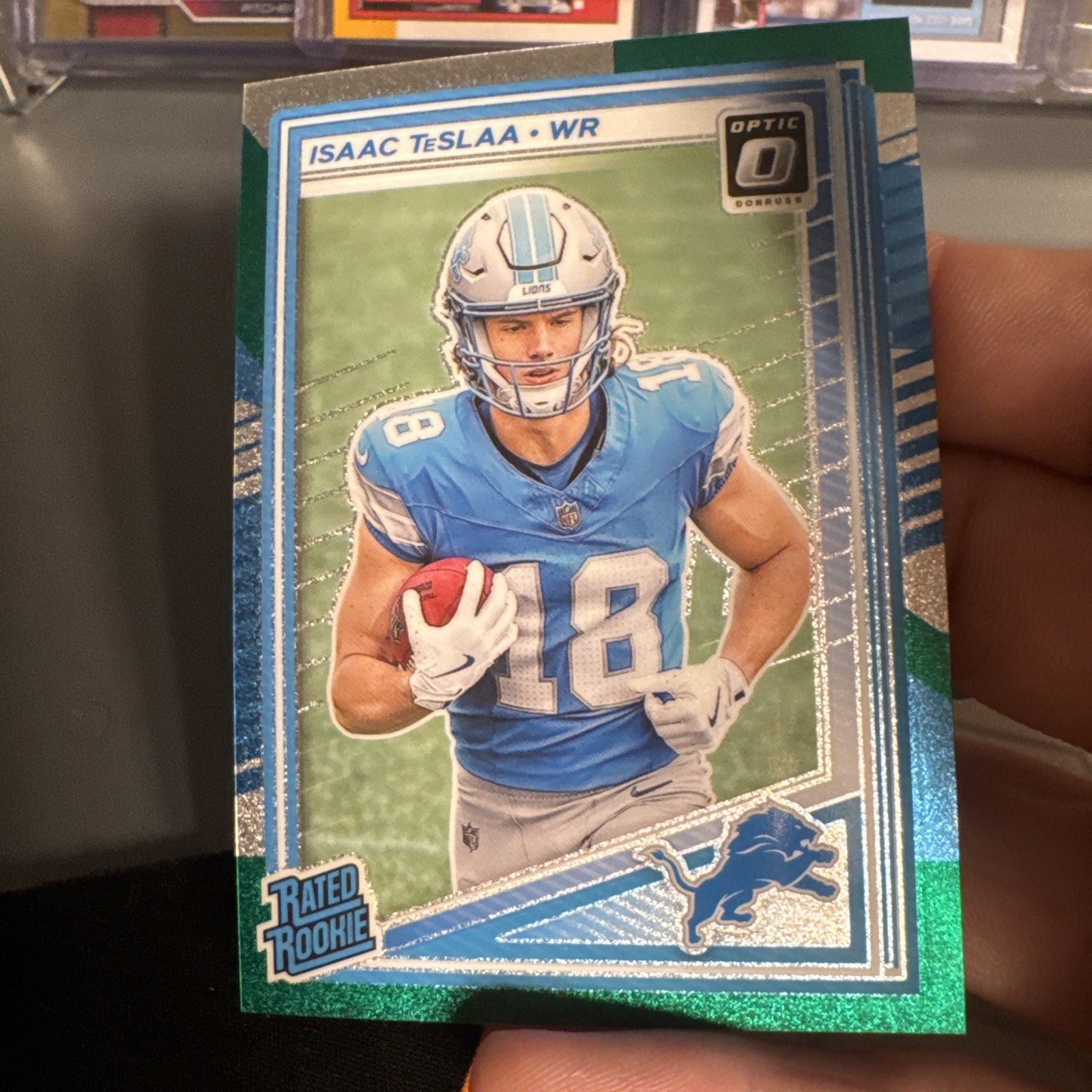 2025 Panini Donruss Optic - Rated Rookie Isaac Teslaa #219 Jazz Prizm (RC) SSP