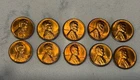 10 1955-S BU Lincoln Cent Bright Red 95% Last San Fran Wheat Mint