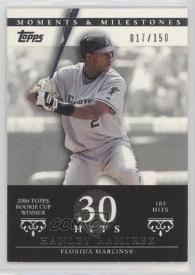 2007 Topps Moments & Milestones 17/150 Hanley Ramirez #72 ut4