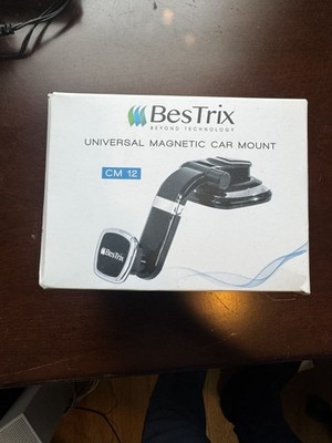 BesTrix Universal Magnetic Car Mount CM12 Dashboard Phone Holder NEW in Box
