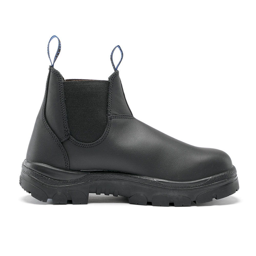 Стальные синие рабочие ботинки Hobart 6-дюймового размера с широким стальным носком, устойчивые к скольжению