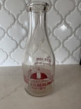 J.H. Berling's Dairy Quart Milk Bottle Cincinnati, OH