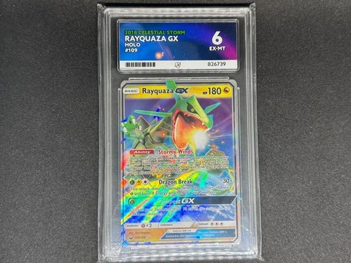 Pokémon TCG Rayquaza GX Celestial Storm 109/168 Holo Ultra Rare