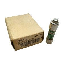  Box of 5 Bussmann Cooper FNQ-R-2 CC-Tron Time-Delay Class CC Fuse, 2A, 600V