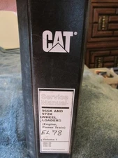 Cat 966k 972K Wheel loaders Service Manual BINDER Volume 1 Engine Power train