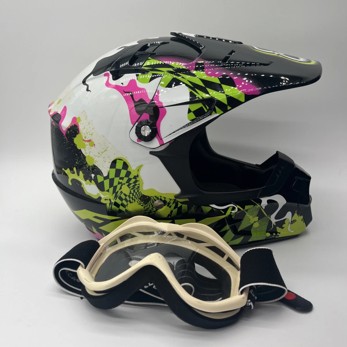 FOX 100% 迷彩 フルフェイスヘルメット Fox Racing Open Faces Helmets for sale | eBay