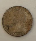1964 Washington Silver Quarter, No mint mark 90% silver