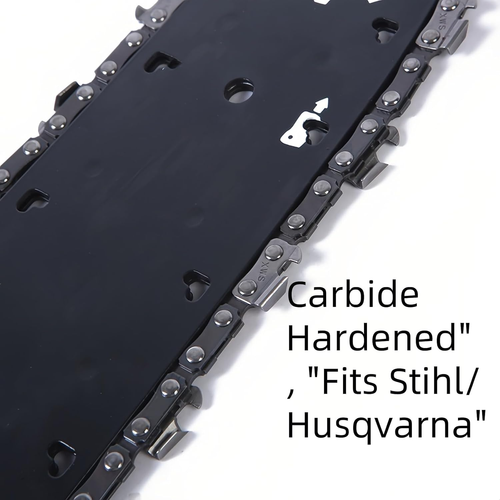 20-Inch Chainsaw Chain 3/8" Pitch .050 Gauge 76DL - Professional Hardened Carbid - Picture 9 of 12