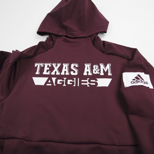 Texas A&M Aggies adidas Sweatshirt Men's Wine New - Picture 4 of 6