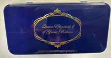 Queen Elizabeth II Tea Tin with 40 English Breakfast Teabags, NEW SEALED.
