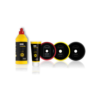 Politur Set Polieren Auto Lackpolitur Farecla G360 SUPER FAST SYSTEM STARTER SET