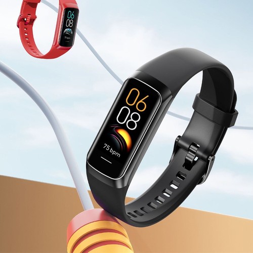 Montre Connectée Homme Femme Bluetooth Fitness & Santé Tracker Bracelet Intelligent - Photo 11 sur 11