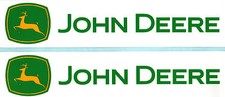 JUEGO DE CALCOMANÍAS para John Deere Stake Wagon, Respaldo Adhesivo, 10.5" x 2" JP121