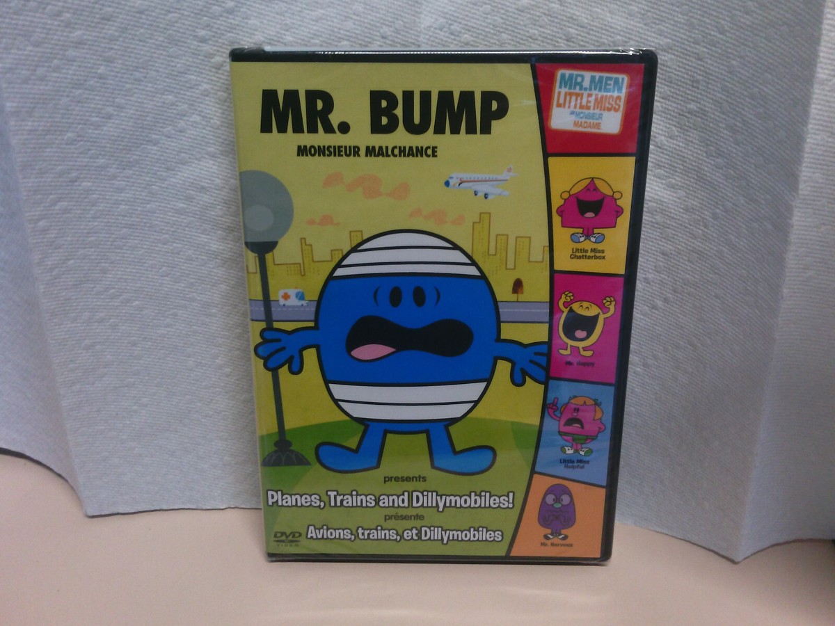 Mr Men Show and Little Miss Mr Bump Presents Planes Trains Dillymobiles DVD