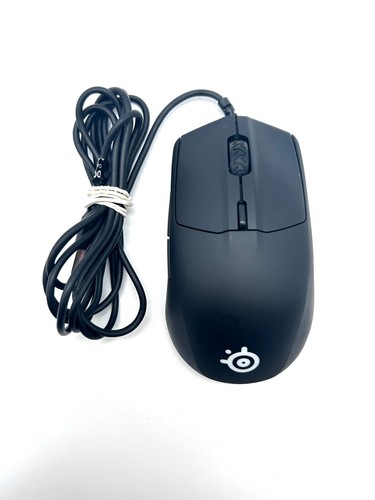 Used Original SteelSeries Rival 3 Wired USB Black Gaming Mouse *Read - Afbeelding 5 van 6