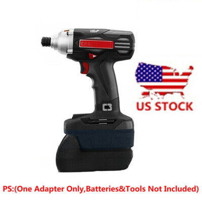 Adapter fits Milwaukee M18 RED Slider Li-ion Battery To for Craftsman 19.2v Tool