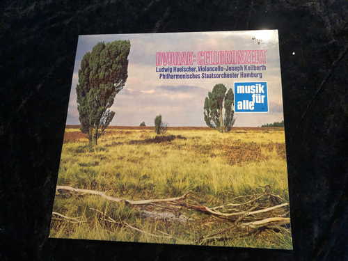 LP Rare Ludwig Hoelscher Dvorak Cello Konzert