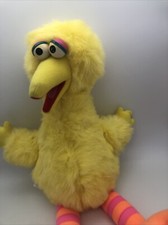 22" 1992 PlaySkool Talking Big Bird Plush Toy Pull String Vintage Sesame Street