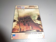 1991 Pro Set Desert Storm Personnel United States Navy Card #122