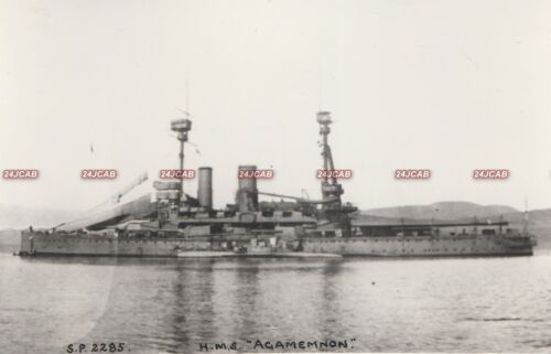 Original Photograph Royal Navy. HMS "Agamemnon" Battleship. WW2. Fine! IWM. 1906 - Picture 1 of 3