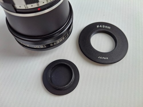 Cosmos - Aux Fisheye 180°Lens 49mm - Original box & Caps. (refB) - Picture 10 of 10