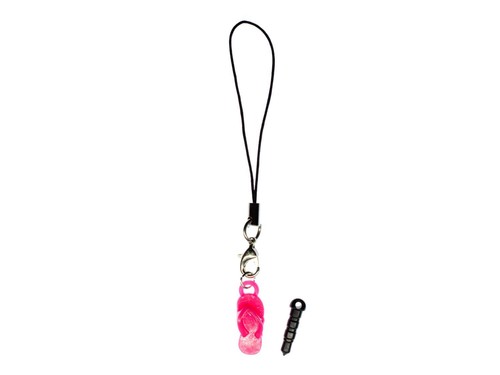 Tongues Tongs Pendentif pour Téléphone Portable Miniblings Déco Sandales Rose - Photo 4 sur 4