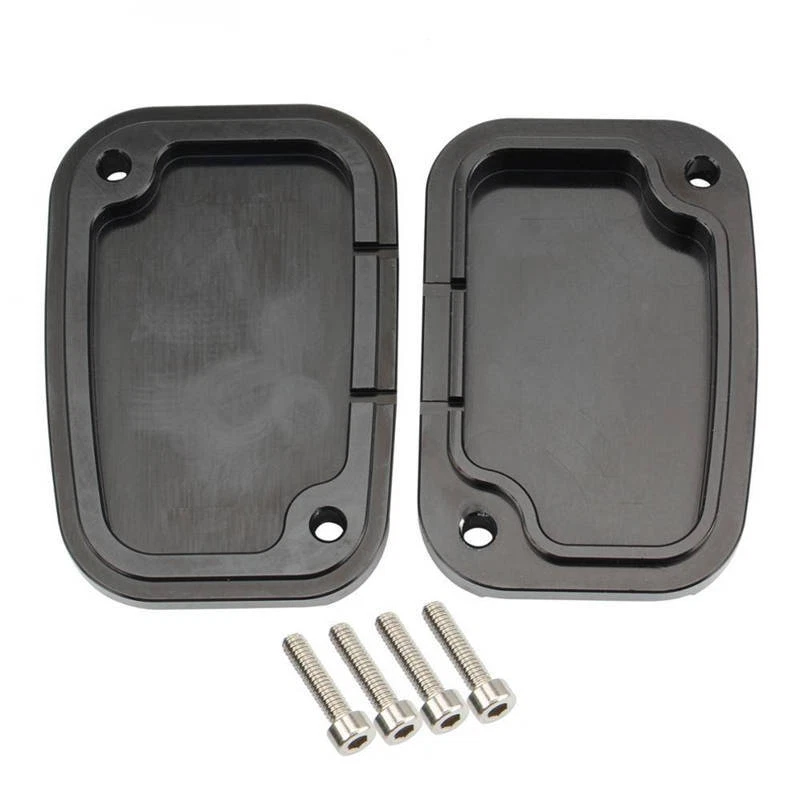 Pair Front Brake Master Cylinder Cover For Harley Street Glide V-Rod Road Glide - Изображение 4 из 4
