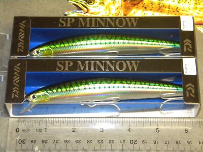 Daiwa Salt Pro SP Minnow Striper FLOATING Lure DSPM15F25 Green Mackerel Lot 2