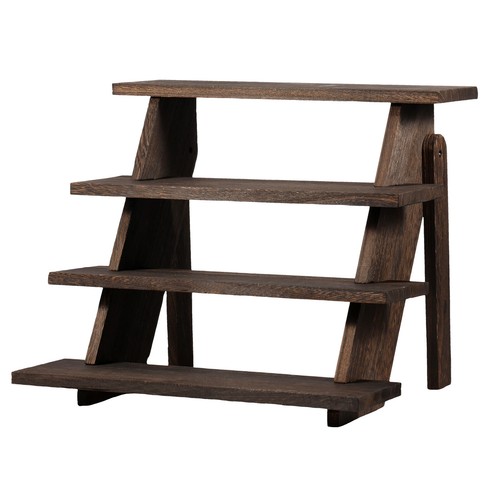 4 Layers Cupcake Stand Wood Cupcake Display Stand Decorative Tabletop NuDxL - Picture 11 of 11