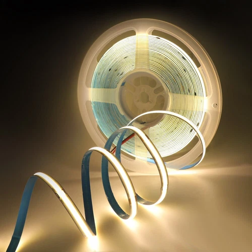 Tira LED 5m COB 320LEDs regulable tira LED COB regulable WW/NW/CW 12V banda de luz - Imagen 14 de 18