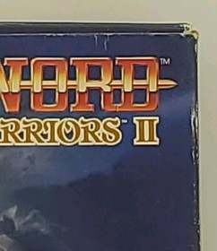 IronSword Wizards & Warriors II NES 1989 Box Manual Tested Acclaim Japan RARE