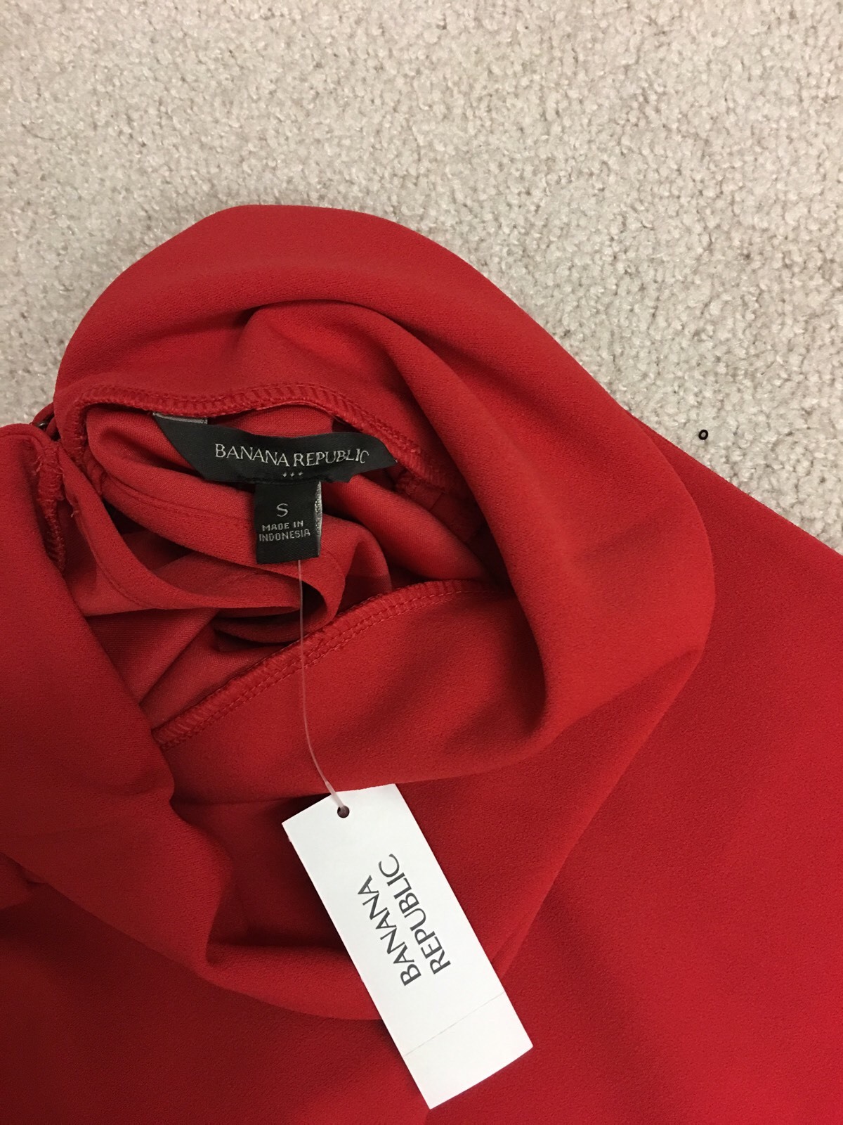 Banana Republic Red Dress Size S RRP$145 image 5