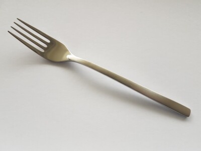 Auerhahn Tendo Menügabel, teilmattiert, 21,0 cm,Edelstahl 
