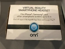 ONN Virtual Reality Smartphone Headset Pink Fits iPhone Samsung Up To 6" NIB