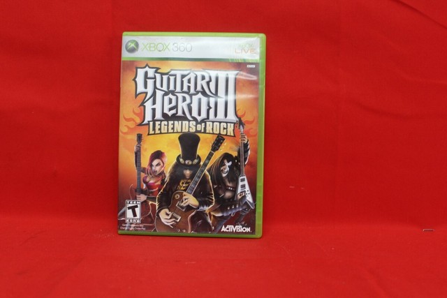 guitar hero 3 xbox 360 ebay