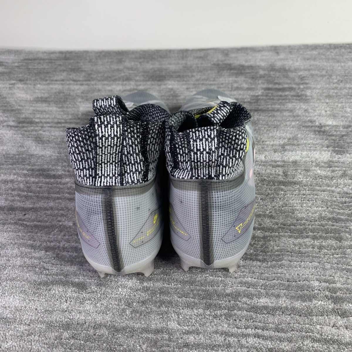 RARE Nike Alpha Menace Elite 3 RW Wolf Grey Football Cleats CV0578-001 Size 13 Nike Alpha Menace Elite 3 Football Cleats Mens 13 RW Wolf  main image 3