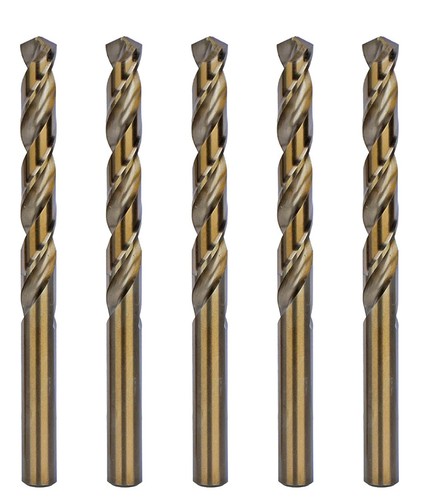 Set punte trapano cobalto 1/16""-1/2"" HSS Co5% M35 punta trapano per lavorazione metalli torsione - Foto 33 di 40