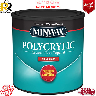 Minwax 25555 glänzende Polycryl-Schutzoberflächen, 1/2 Pint von Minwax schneller Versand