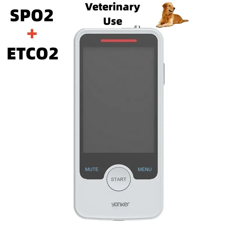 4 inch Touch Screen Portable Spo2 Monitor Optional NIBP CO2 Vital Signs ...