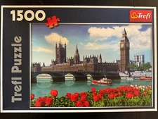 TREFL Made Poland Jigsaw Puzzle 261014 House of PARLIAMENT LONDON UK 1500 pc