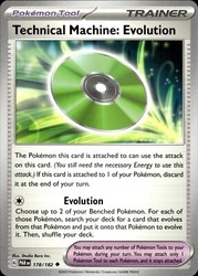 Technical Machine: Evolution 178/182 Paradox Rift Uncommon Trainer